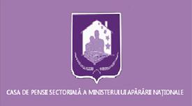 Casa de Pensii Sectoriala a Ministerului Apararii Nationale - Steag de identificare - verso