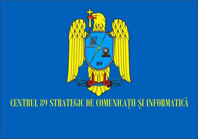 Centrul 89  Strategic de Comunicatii si Informatica - Steag identificare