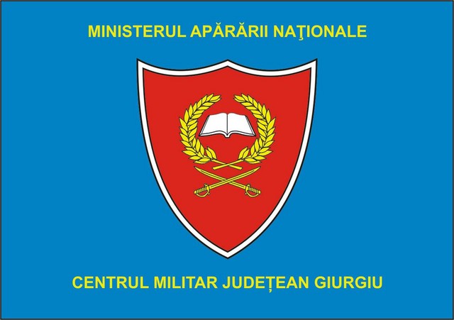 Centrul Militar Judetean Giurgiu - steag de identificare