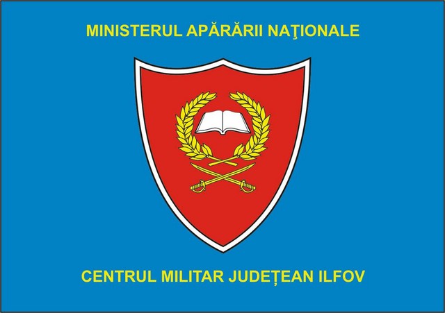 Centrul Militar Judetean Ilfov - steag de identificare