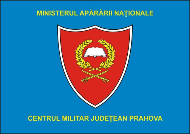 Centrul Militar Judetean Prahova - steag de identificare