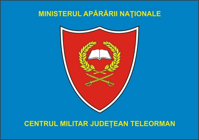 Centrul Militar Judetean Teleorman - steag de identificare
