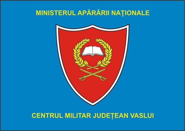 Centrul Militar Judetean Vaslui - steag de identificare