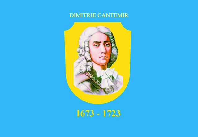Colegiul National Militar Dimitrie Cantemir - Steag de Identificare - Revers