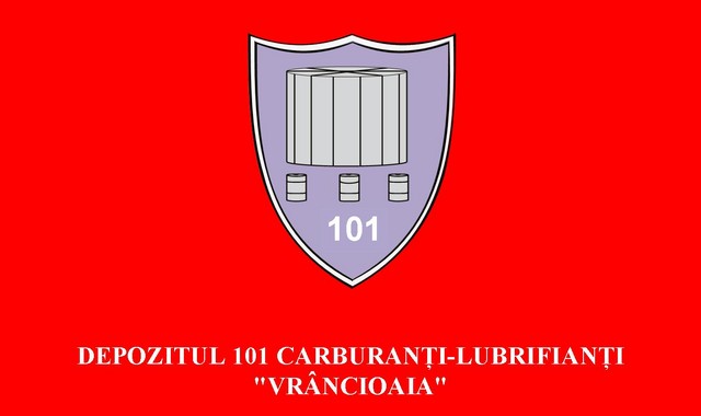 DEPOZITUL 101 CARBURANTI-LUBRIFIANTI - steag de identificare