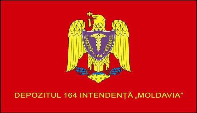 Depozitul 164 Intendenta - steag de identificare