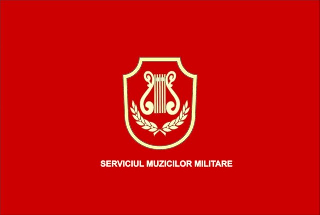 Serviciul Muzicilor Militare – steag de identificare