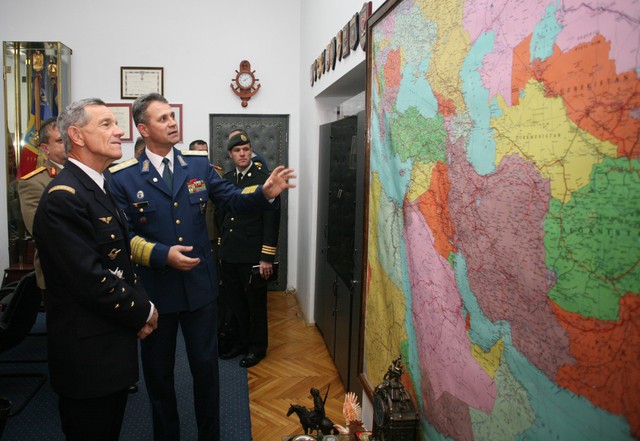 Aspect din timpul intalnirii cu seful SMG - foto Petrica Mihalache