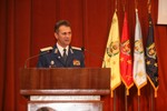 Aspect din timpul ceremoniei militare de conferire a Emblemei de Onoare a Statului Major General - foto Petrica Mihalache 
