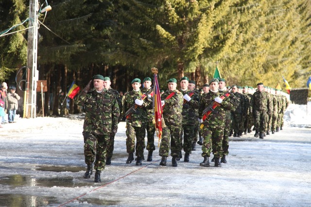 Batalionul 21 Vanatori de Munte - 75 de ani  de existenta - foto Petrica Mihalace