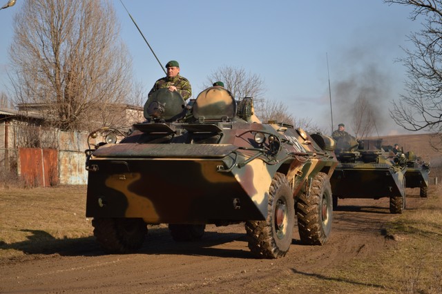 Imagini de la exercitiu - Foto Emil Moritz