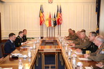 Șeful Statului Major General a primit vizita comandantului Componentei de Operații Speciale EUCOM