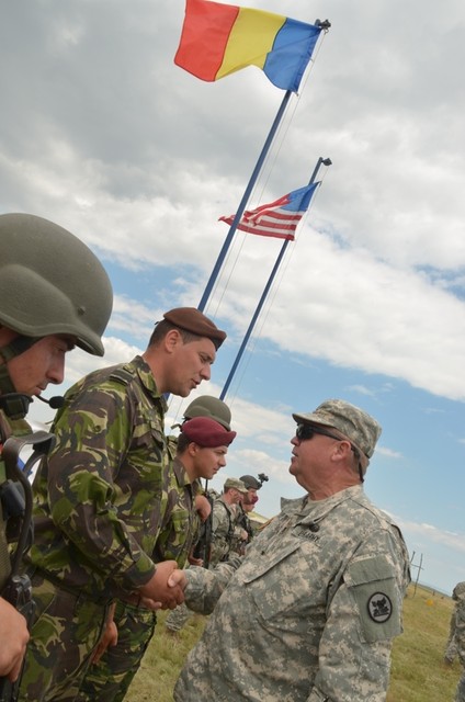 Aspect de la exercitiu - foto Adrian Curiman