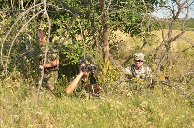 Aspect de la exercitiu - foto Adrian Curiman