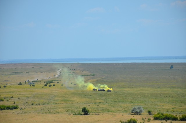 Aspect de la exercitiu - foto Mihai Egorov