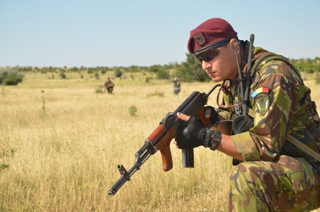 Aspect de la exercitiu - foto Adrian Curiman