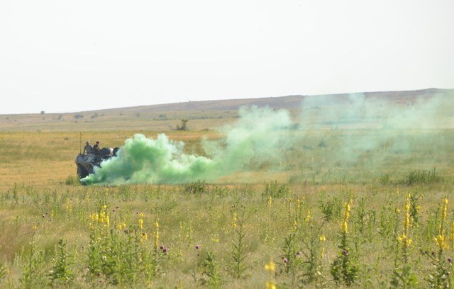 Aspect de la exercitiu - foto Adrian Curiman