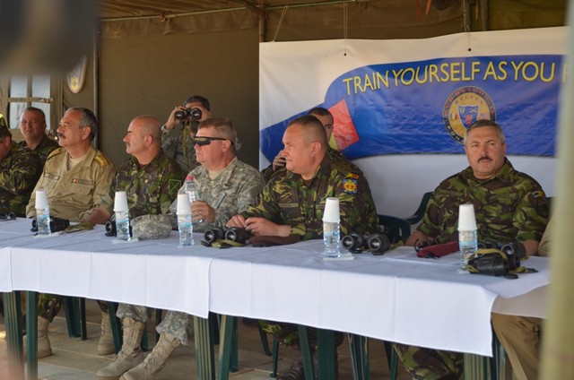 Aspect de la exercitiu - foto Adrian Curiman