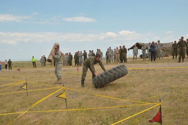 Aspect de la exercitiu - foto Adrian Curiman