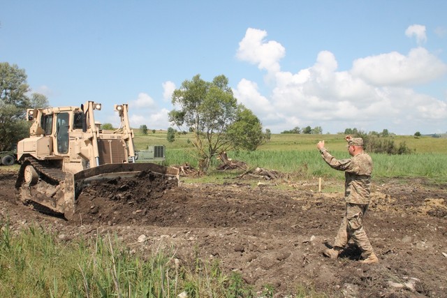 Aspect de la exercitiu - foto Eugen Mihai