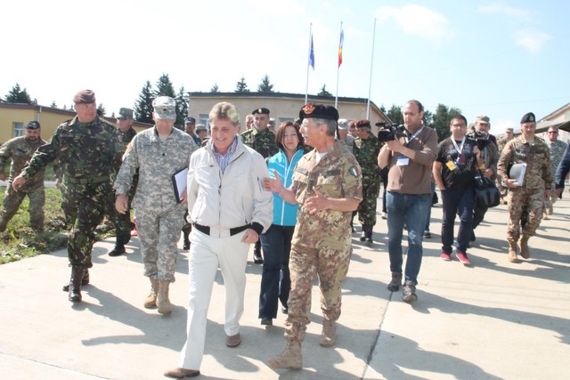 Aspect de la exercitiu - foto Eugen Mihai