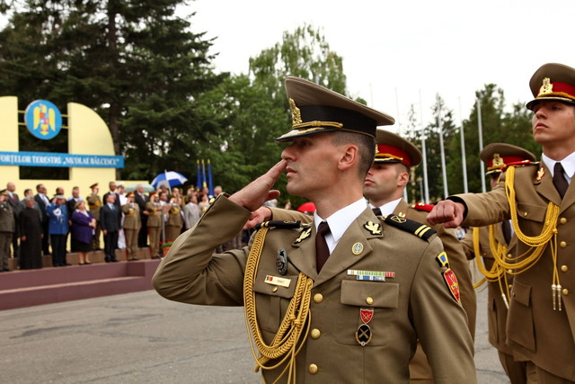 Ceremonia de absolvire a promotiei „Regele Ferdinand 150” a Academiei Fortelor Terestre „Nicolae Balcescu” – foto Cristian Surugiu