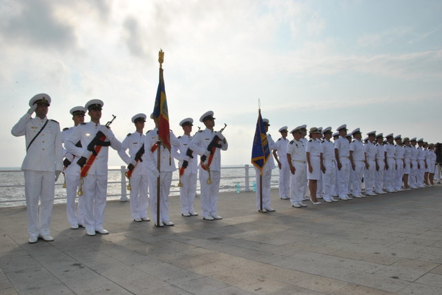 Ceremonia de absolvire a promotiei „Regele Ferdinand 150” a Academiei Navale „Mircea cel Batran” – foto Cristian Vlasceanu