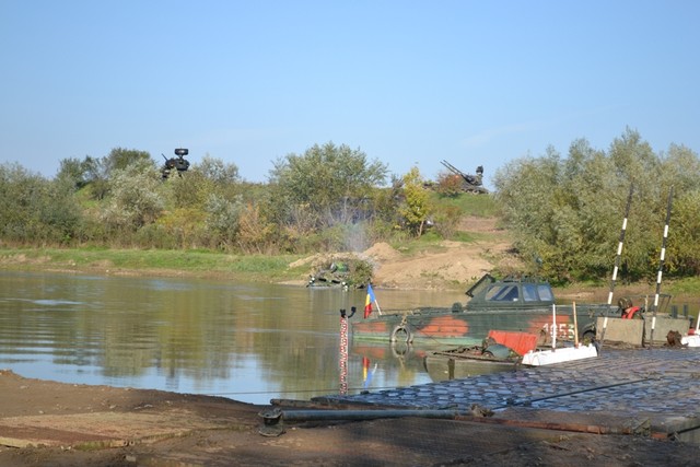 Ziua distinșilor vizitatori la exercițiul DRAGOON CROSSING RO 15