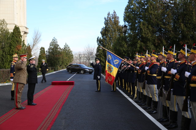 Seful Statului Major General din R. Bulgaria, in vizita la Bucuresti