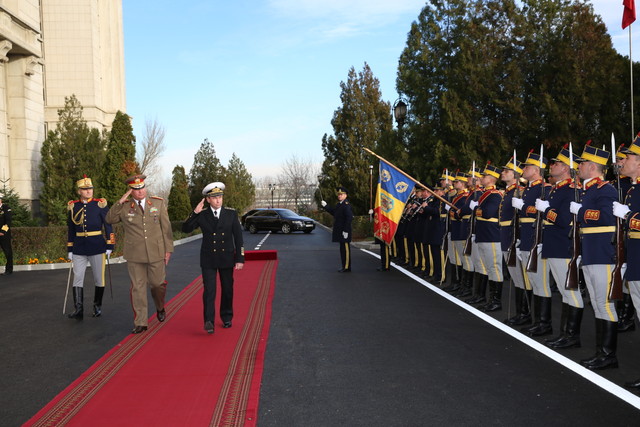 Seful Statului Major General din R. Bulgaria, in vizita la Bucuresti