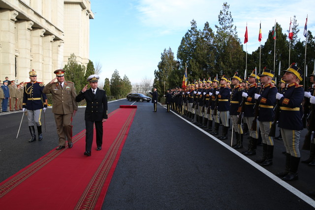 Seful Statului Major General din R. Bulgaria, in vizita la Bucuresti