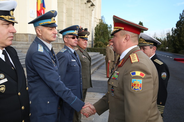 Seful Statului Major General din R. Bulgaria, in vizita la Bucuresti