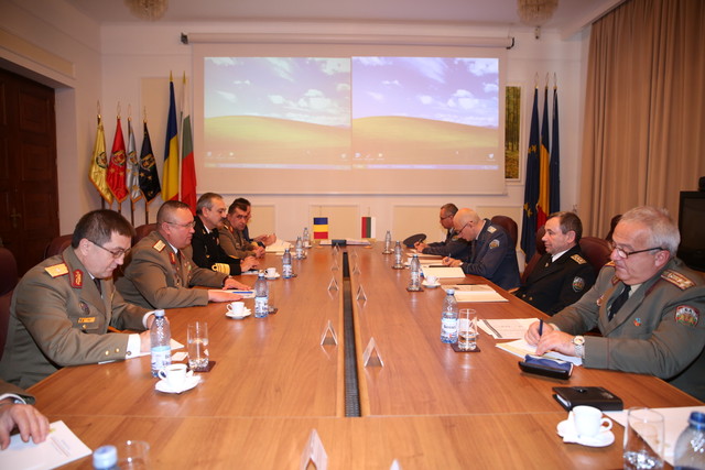 Seful Statului Major General din R. Bulgaria, in vizita la Bucuresti