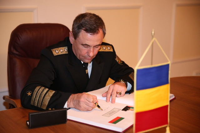 Seful Statului Major General din R. Bulgaria, in vizita la Bucuresti