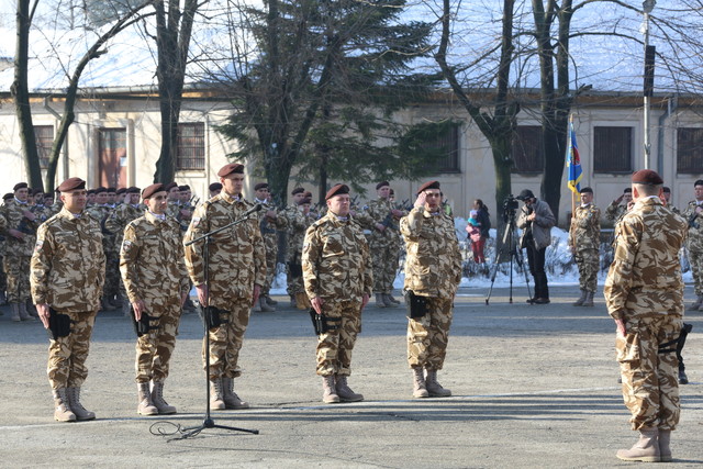 Ceremonie de plecare in Afganistan a militarilor Batalionului 2 Infanterie „Calugareni”

Foto: Valentin Ciobirca
