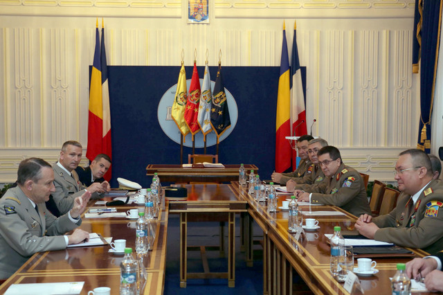 Seful Statului Major General al Republicii Franceze, in vizita la Bucuresti

Foto: Petrica Mihalache