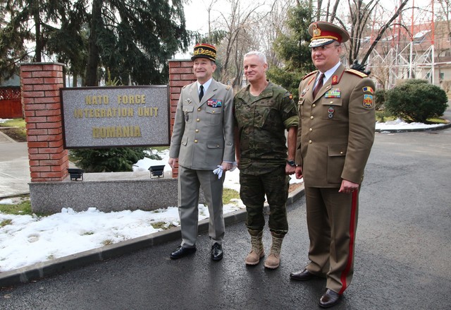 Seful Statului Major General al Republicii Franceze, in vizita la Bucuresti

Foto: Cristi Lenga