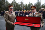Ceremonie de trecere in rezerva a unor cadre militare din Statul Major General