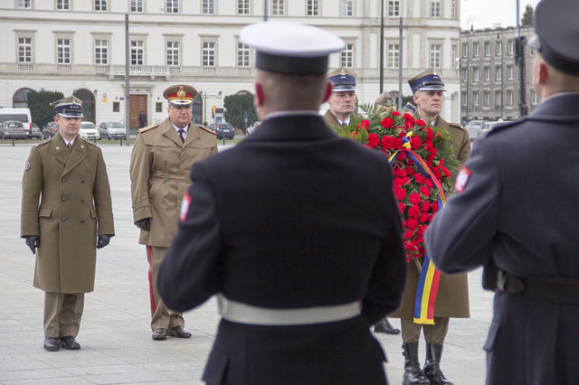 Intrevederea șefului Statului Major General, generalul Nicolae Ciuca, cu șeful Statului Major General din Polonia, Mieczys�aw Gocu�