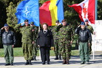 Ceremonia de deschidere a exercitiului romano-canadian de la Mihail Kogalniceanu
