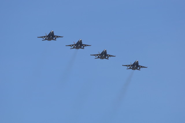 Ceremonia de deschidere a exercitiului romano-canadian de la Mihail Kogalniceanu
foto: Adrian Sultanoiu
