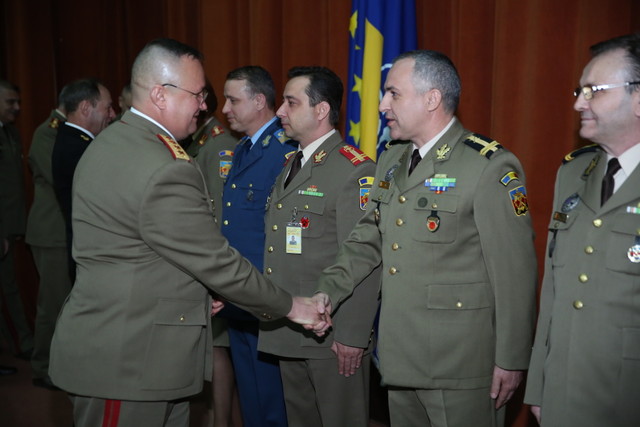 Ceremonie de avansare in grad