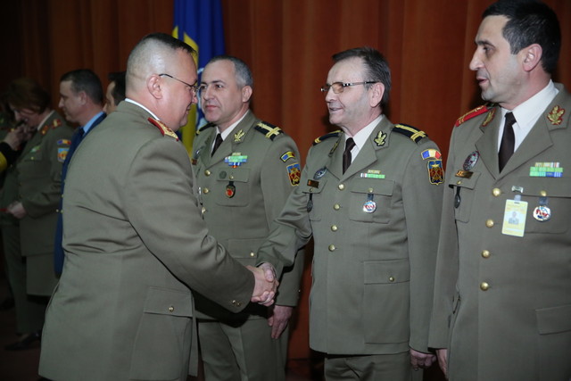 Ceremonie de avansare in grad