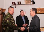 Intrevederea șefului Statului Major General cu președintele Cubic Global Defence, la Centrul de Instruire pentru Lupta al Fortelor Terestre „Getica”- Cincu

Foto: Cristian Surugiu
