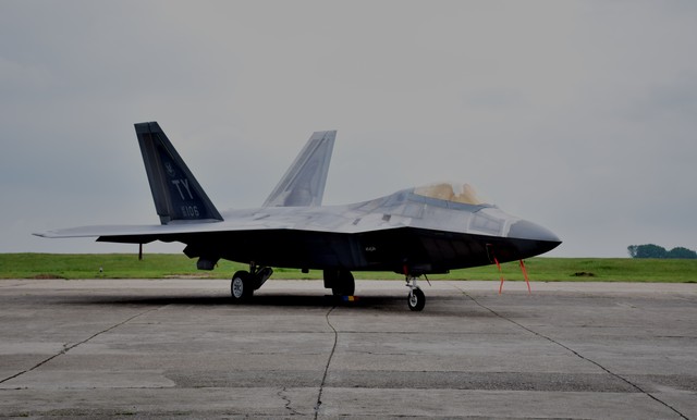 Aeronave F-22 „Raptor” la Mihail Kogalniceanu
