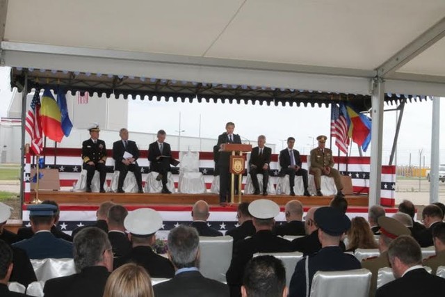 Ceremonia certificarii operationale a sistemului de aparare antiracheta Aegis Ashore (AAMDS)
Foto: Eugen Mihai
