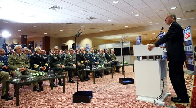 Locțiitorul șefului SMG la cea de-a zecea reuniune a șefilor apararii din statele din Balcani foto www.tccb.gov.tr

