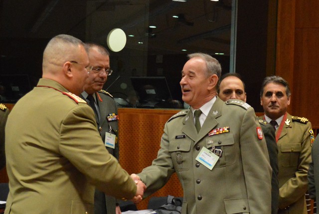 Reuniunea Comitetului Militar al UE 

foto: Raluca Norel