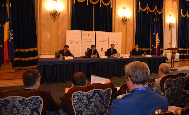 Masa rotunda cu tema „Security challanges in the Balkans”, organizata de New Strategy Center, la Cercul Militar Național
