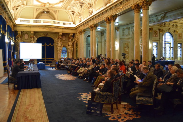 Masa rotunda cu tema „Security challanges in the Balkans”, organizata de New Strategy Center, la Cercul Militar Național
Foto: Catalin Crețu